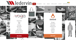 Desktop Screenshot of ledervin.com.br