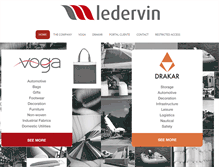 Tablet Screenshot of ledervin.com.br